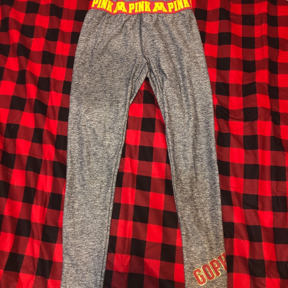 PINK Minnesota Gopher leggings